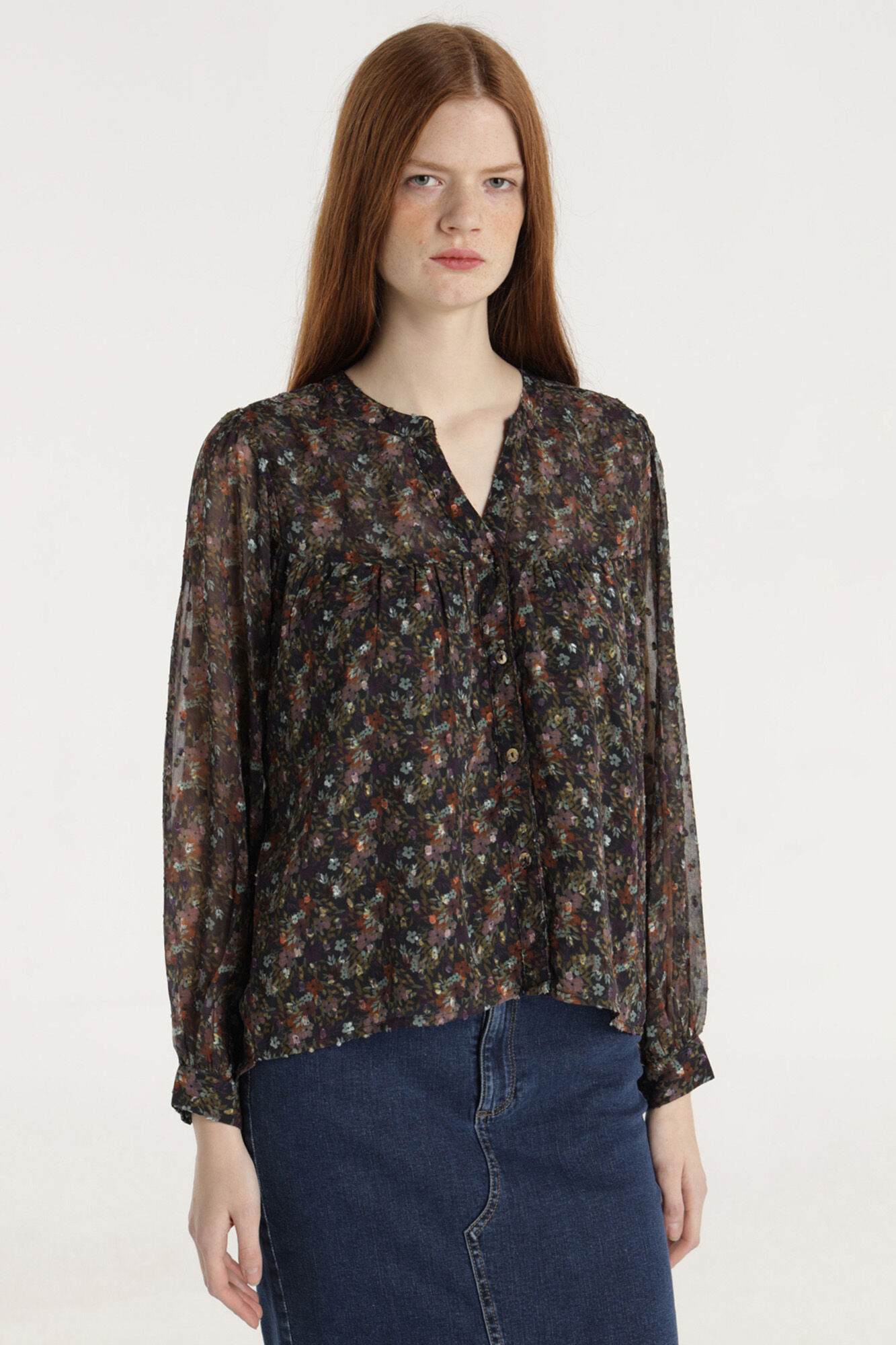 Lois  Blusa de manga comprida