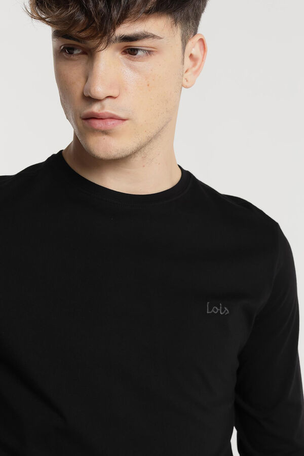 Lois Camiseta Manga Larga negro