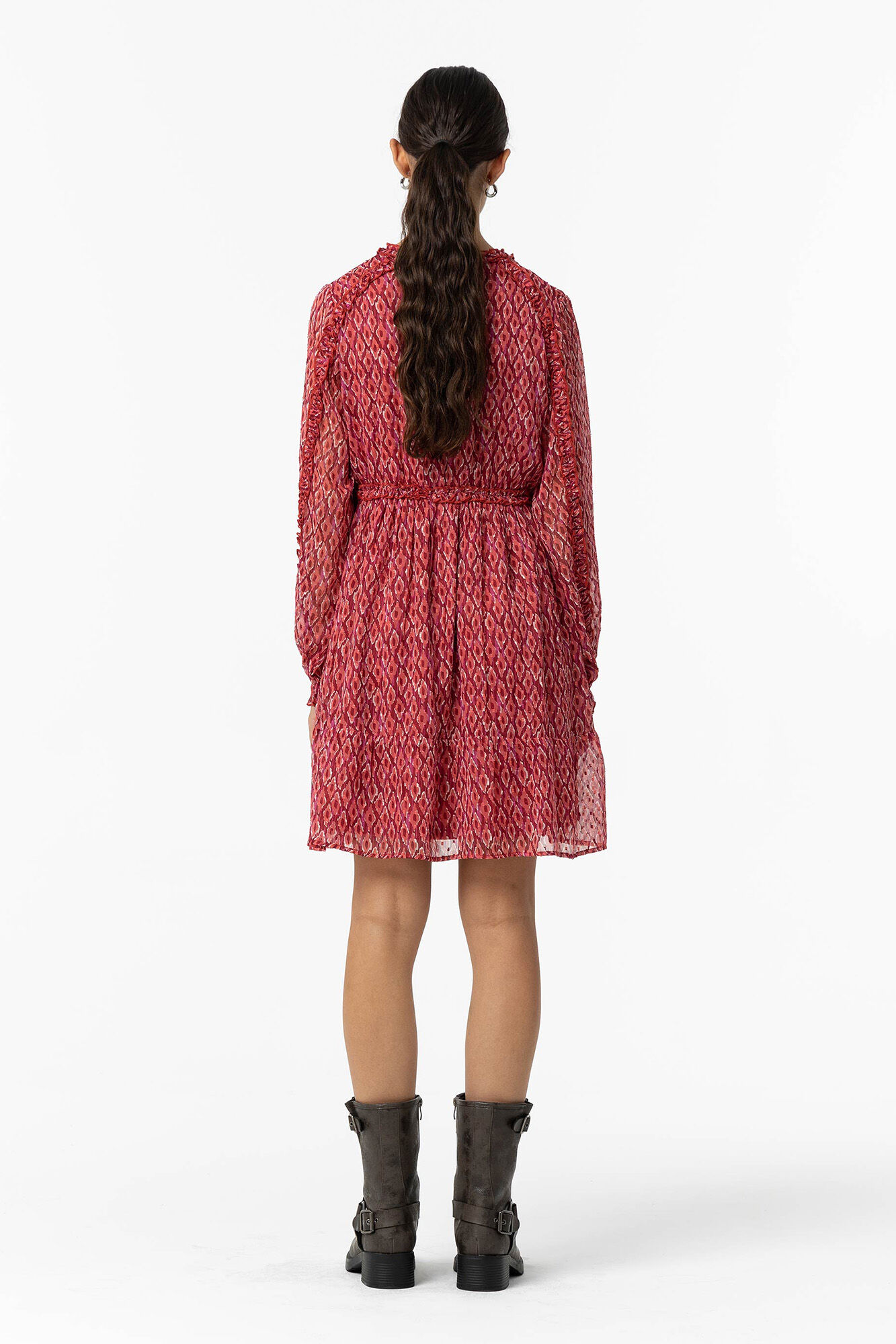 Tiffosi Vestido Estampado Plumeti