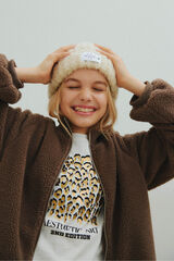 Vero Moda Girl Camisola algod&atilde;o manga curta branco