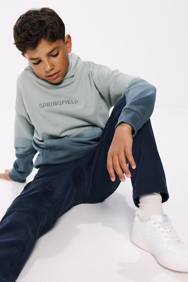 Springfield Kids Sudadera DipDye ni&ntilde;o azul