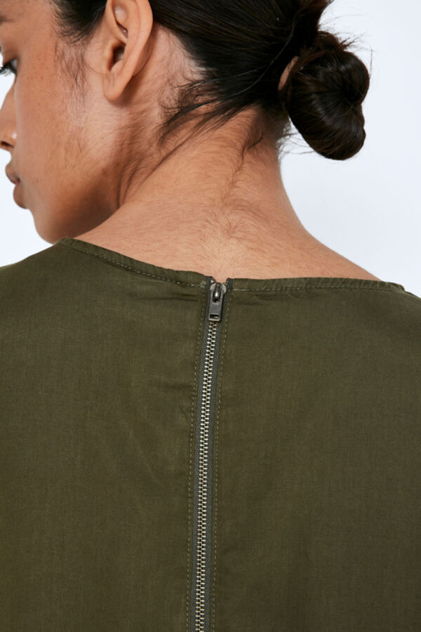 Noisy May Vestido corto de Tencel verde