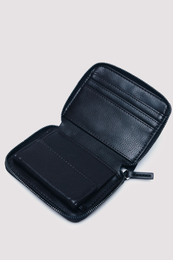 Springfield Cartera efecto piel bicolor marr&oacute;n