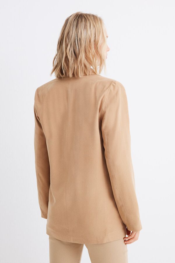 Springfield Blazer fluido nude