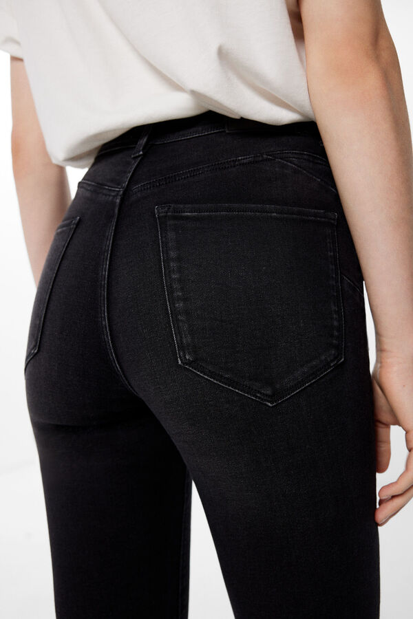 Springfield Jeans Push up  negro