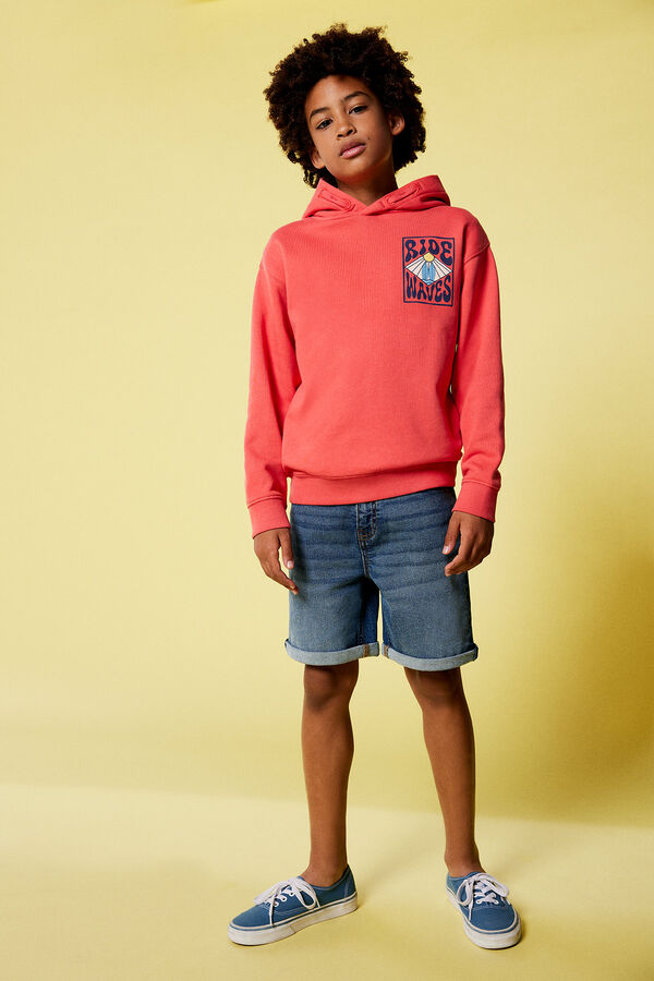 Springfield Kids Bermudas denim ni&ntilde;o azul