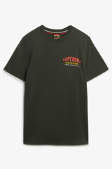Superdry Camiseta Mountain relaxed verde