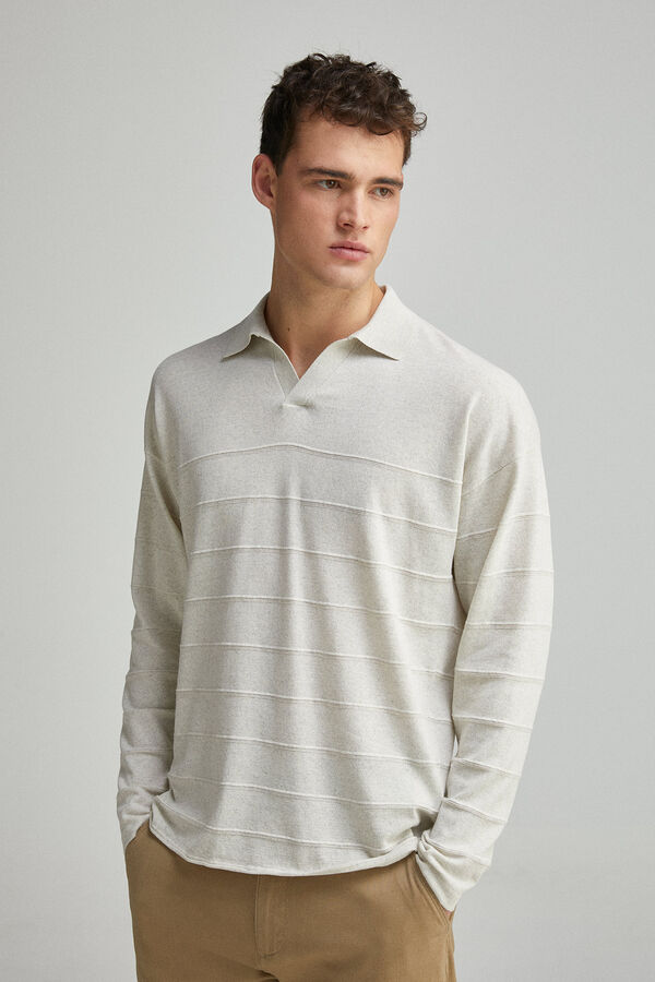 Springfield Jersey estructura cuello resort blanco