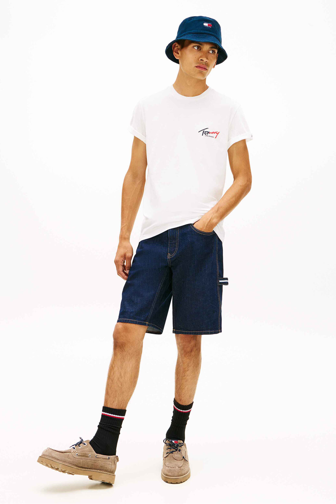 Tommy Jeans Camiseta slim manga corta