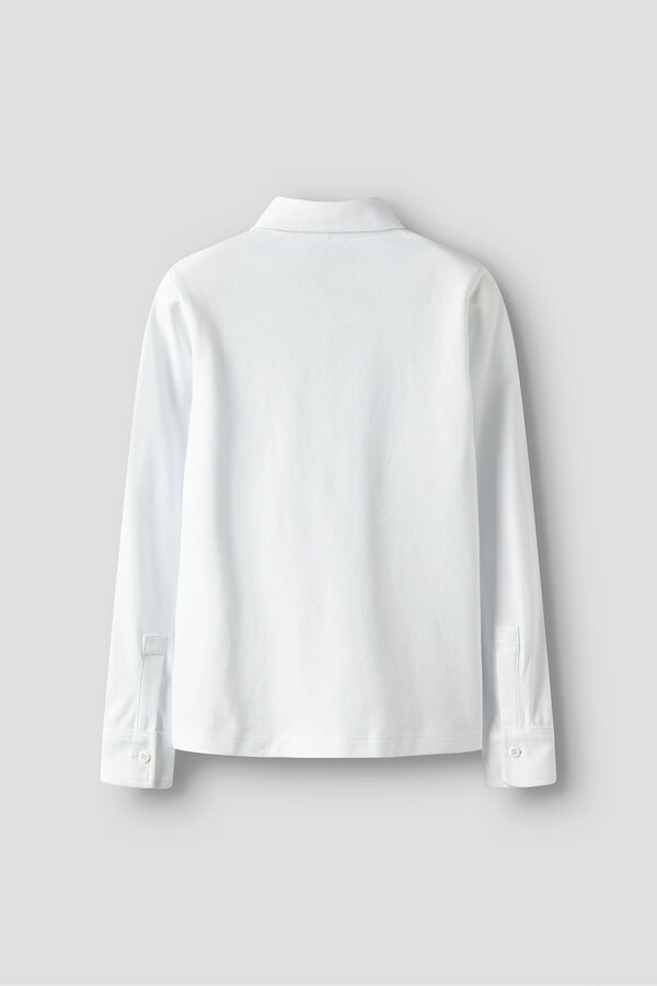 Name It Camisa polo de ni&ntilde;o blanco