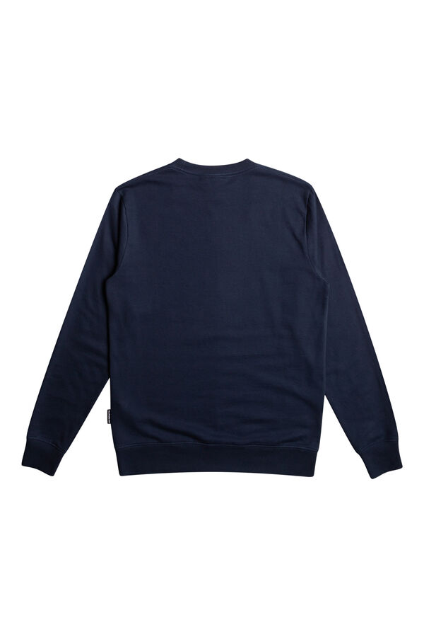 Quiksilver Basic - Polar de cuello redondo para hombre azul