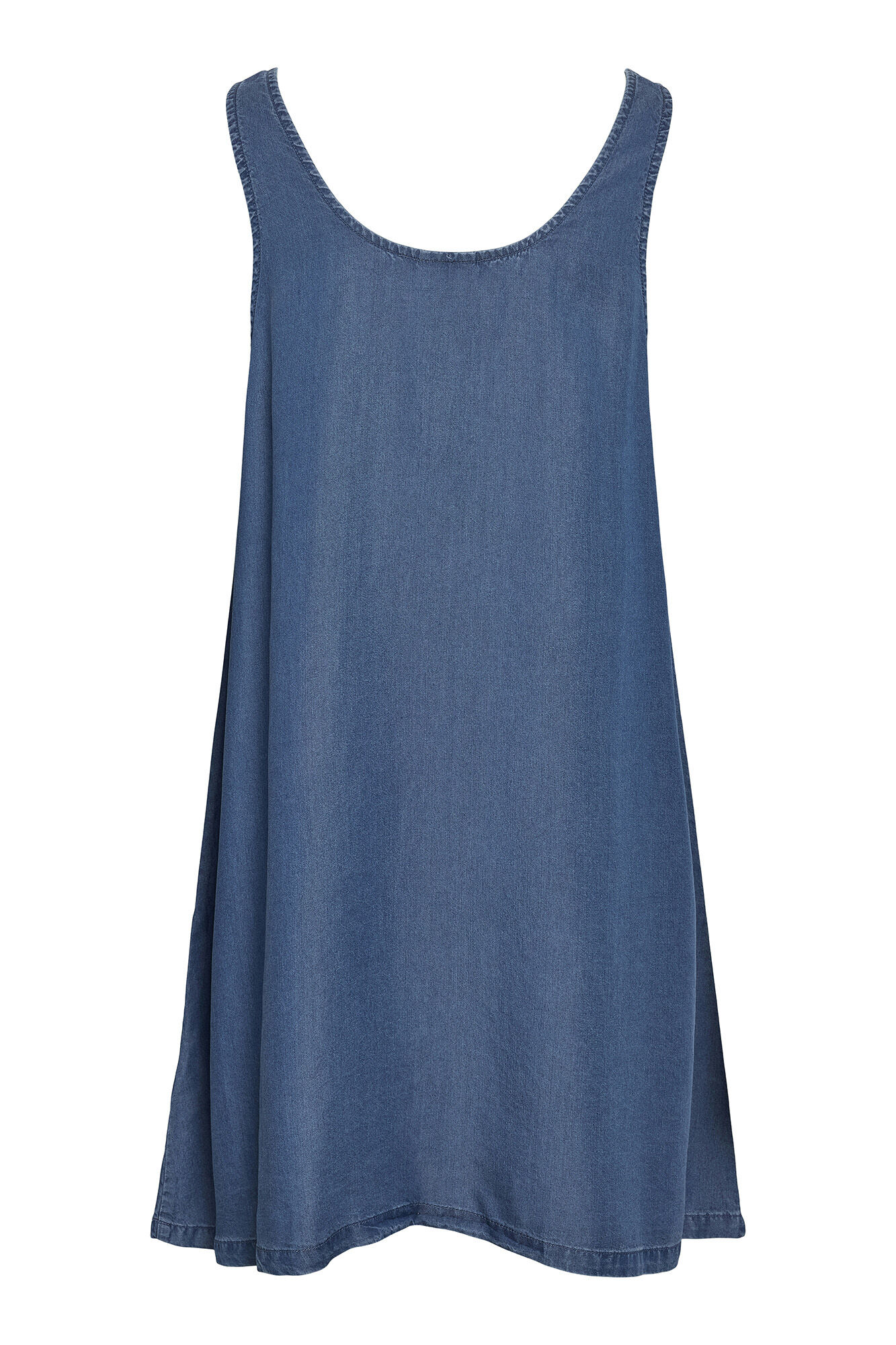 Noisy May Vestido corto sin mangas fluido efecto vaquero.