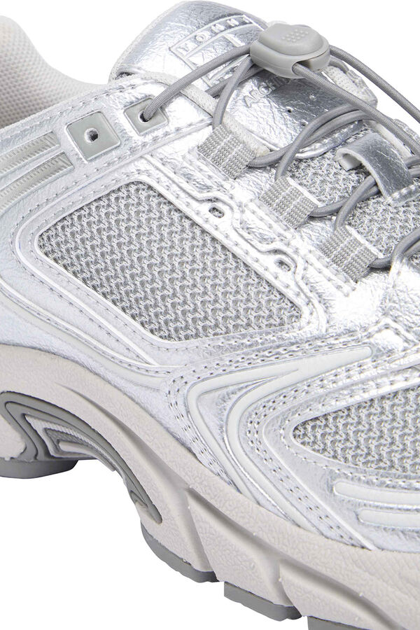 Tommy Jeans Zapatillas runner Tommy Jeans con detalles metalizados gris