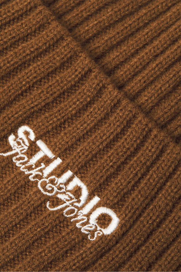 Jack & Jones Bon&eacute; com estampado de est&uacute;dio vison