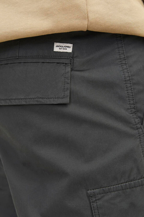 Jack & Jones Pantal&oacute;n corto tipo cargo negro