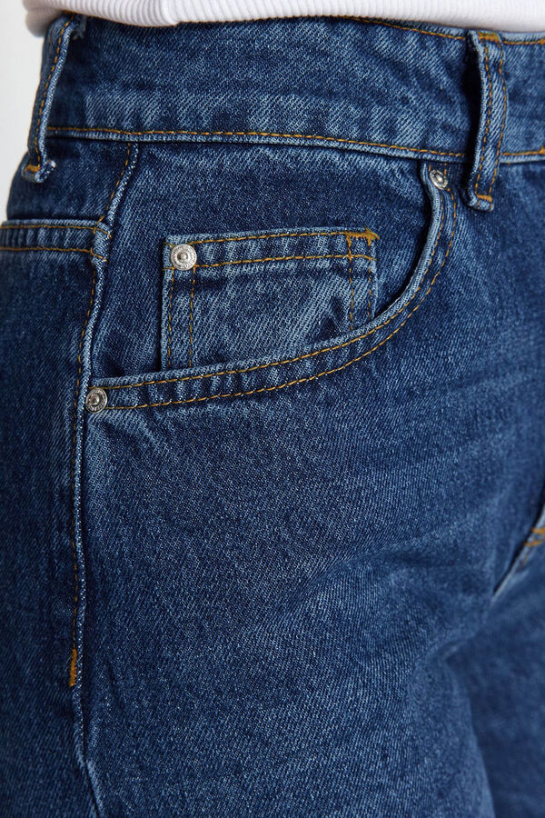 Trendyol Jeans regular de mujer azul