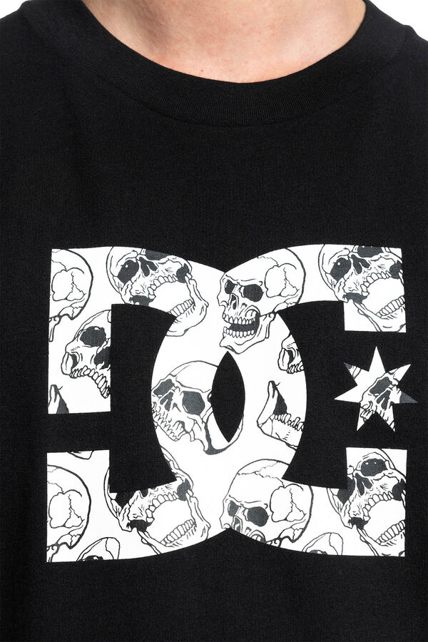 DC Shoes DC Star Skully - Camiseta masculina de manga curta preto