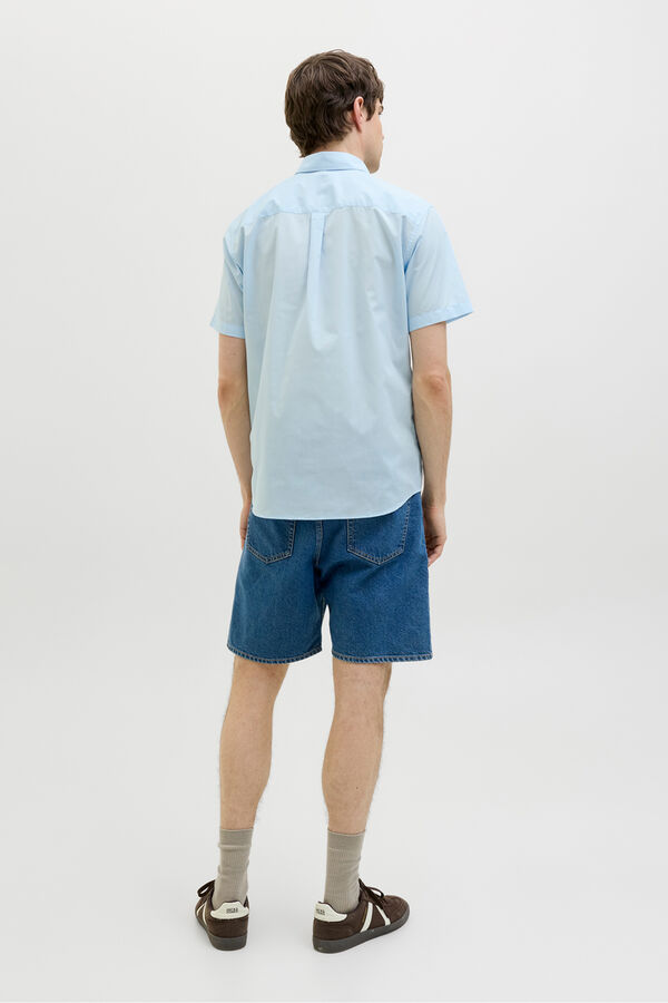 JJ REBEL Camisa regular fit azul