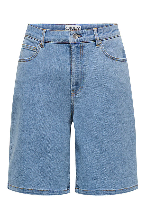 Only Bermuda denim azul