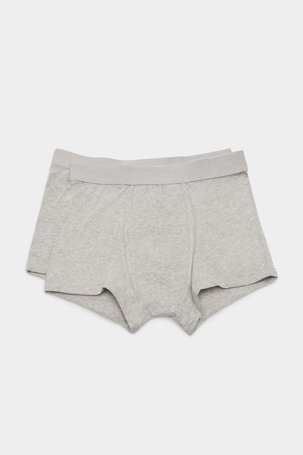 Springfield Pack 2 boxers b&aacute;sicos gris