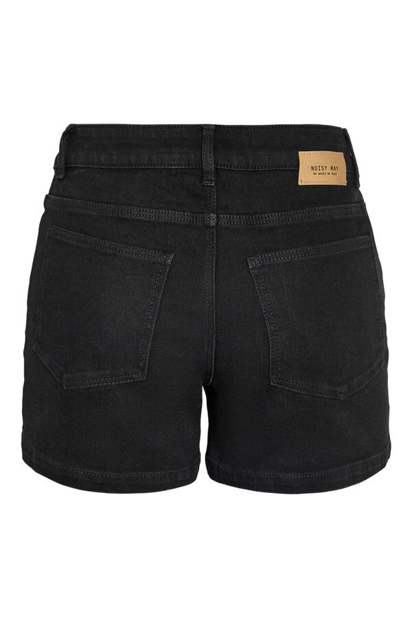 Noisy May Cal&ccedil;&otilde;es denim 5 bolsos preto