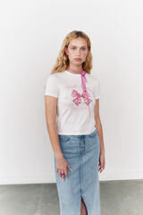 High Spirits Camiseta "Bolo" amarillo