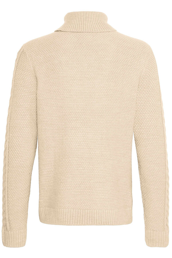 Blend Jersey cuello alto gris