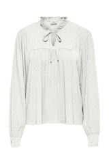 JDY Blusa de manga comprida  branco