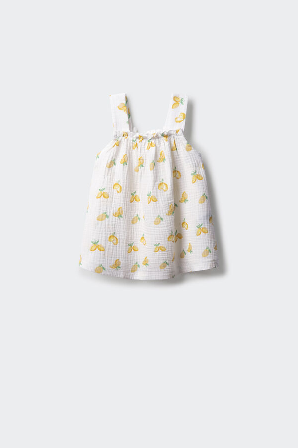 Springfield Kids Top limão para meninas branco