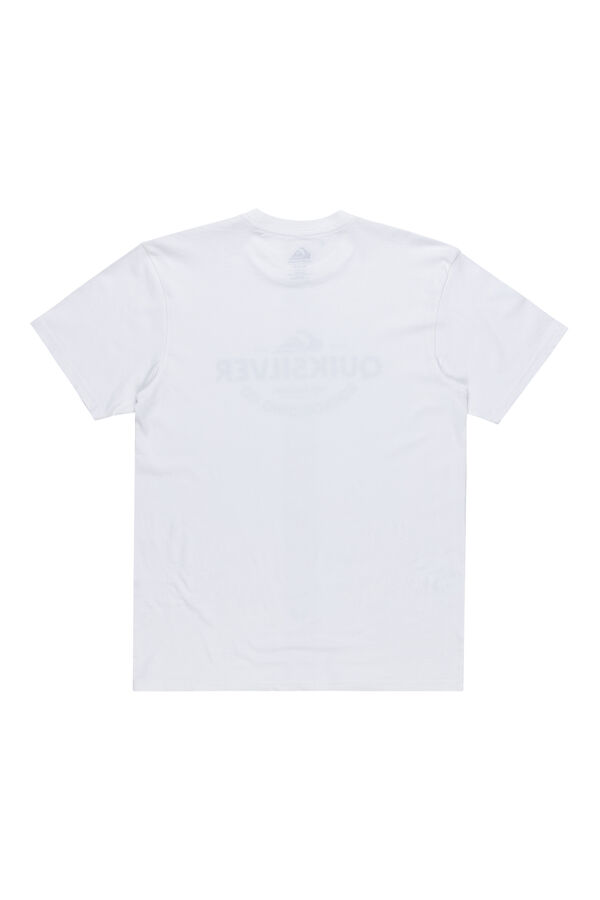 Quiksilver  Camiseta masculina de manga curta branco