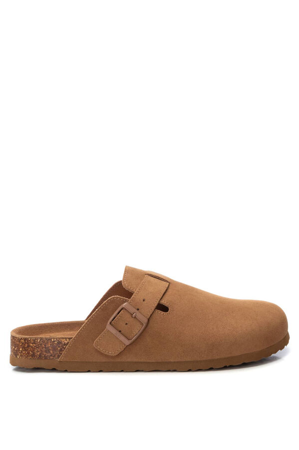 XTI Zueco bio serraje beige