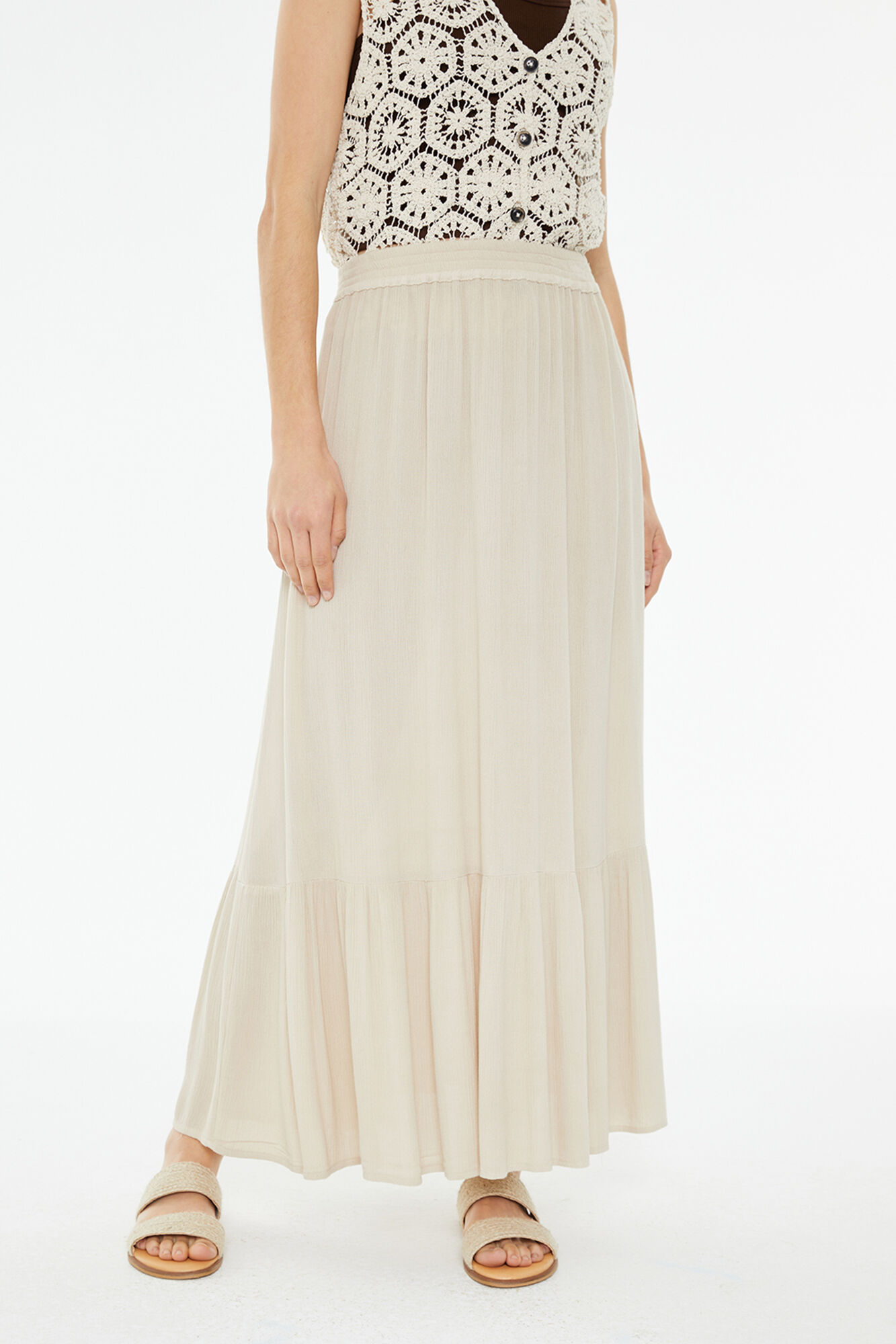 System Action Falda larga de b&aacute;mbula