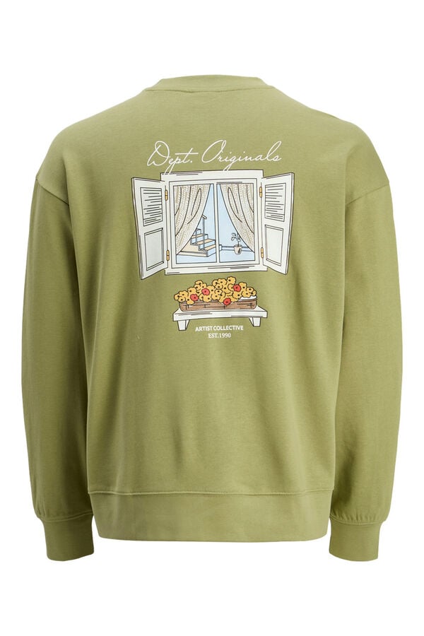 Jack & Jones Sudadera oversize verde