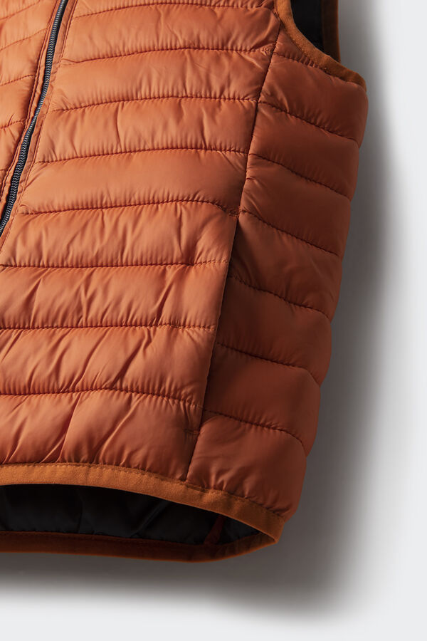 Springfield Kids Colete acolchoado menino vermelho