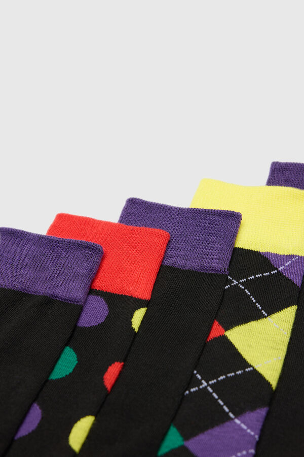 Brave Soul Pack 5 calcetines blanco