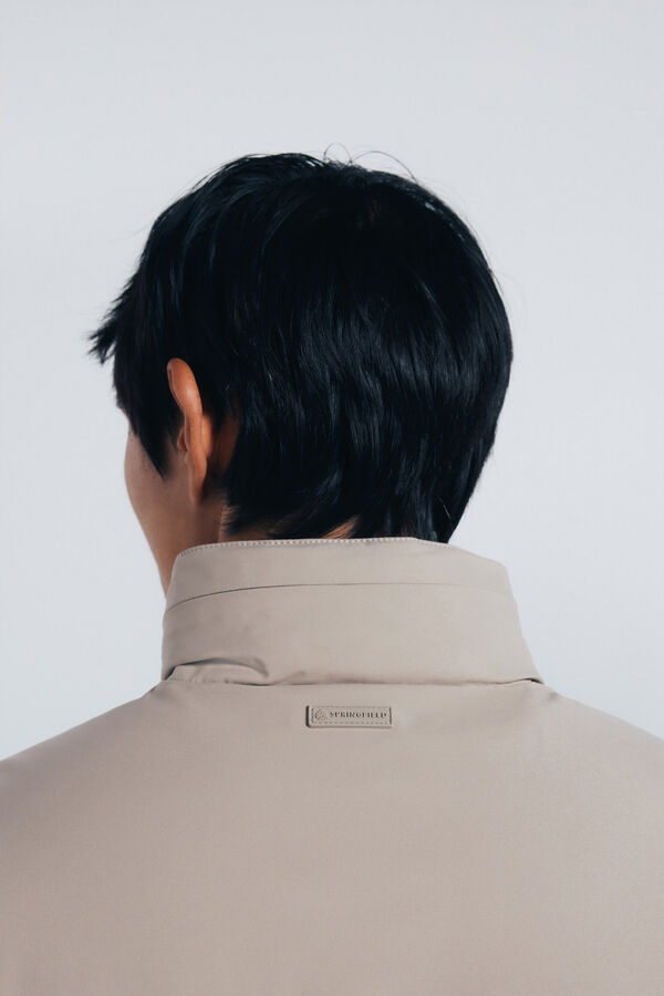 Springfield Chaqueta t&eacute;cnica acolchada nude