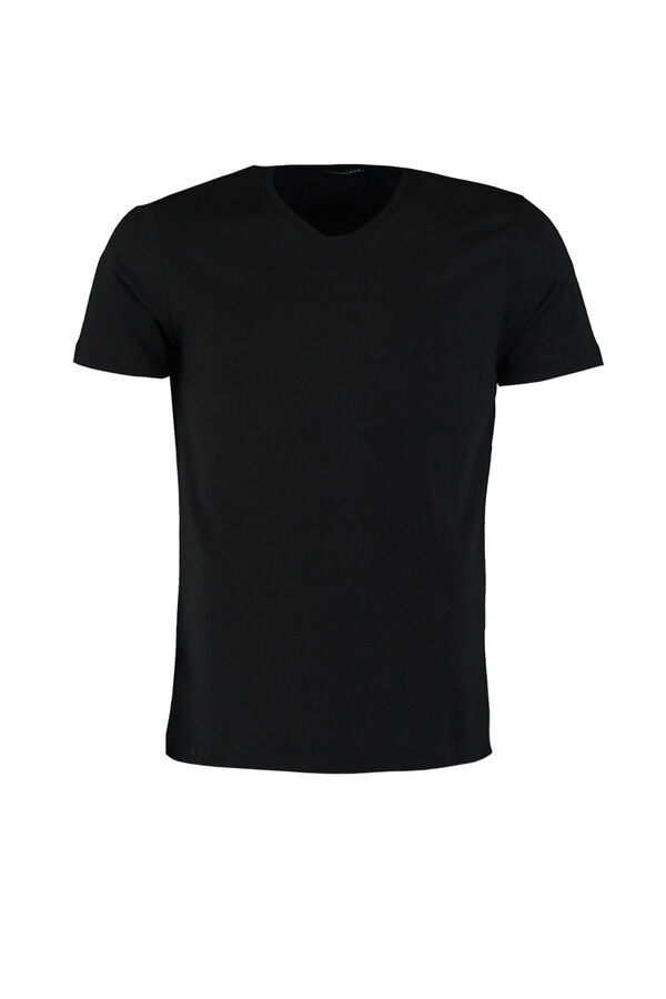 Trendyol T-shirt de manga curta  preto