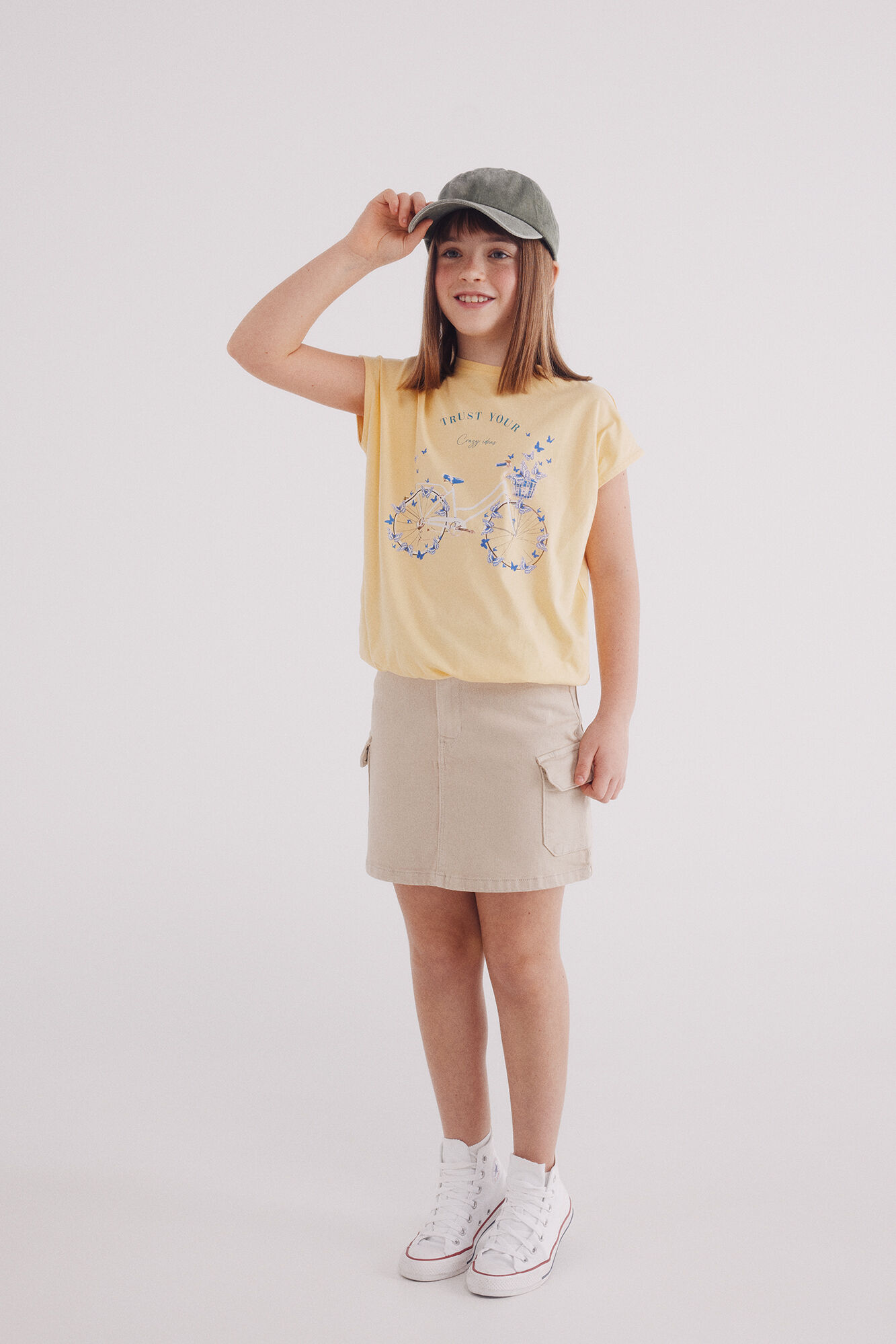 Springfield Kids T-shirt bicicleta menina