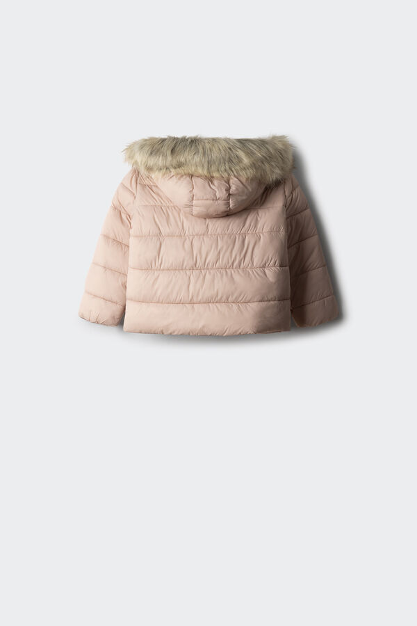 Springfield Kids Casaco acolchoado para menina rosa