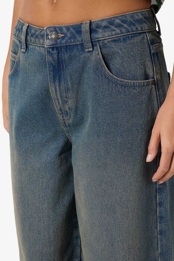 Noisy May Pantal&oacute;n vaquero 100% algod&oacute;n azul