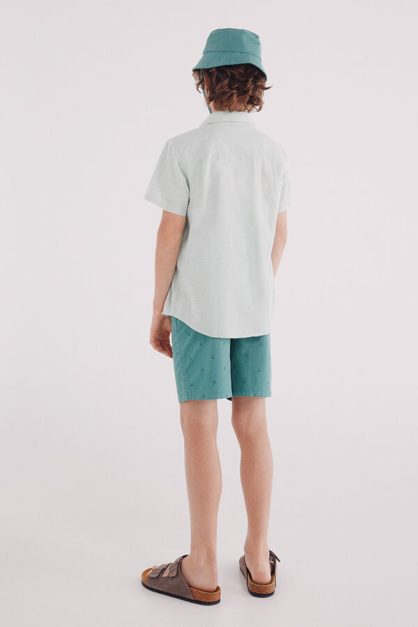 Springfield Kids Bermuda palmeras para niño coral