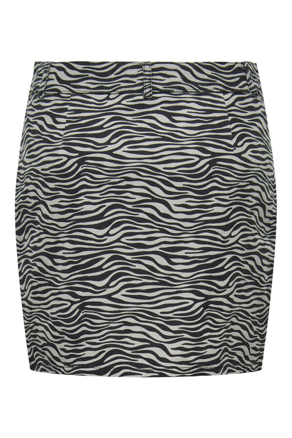 JDY Saia curta jeans cinzento