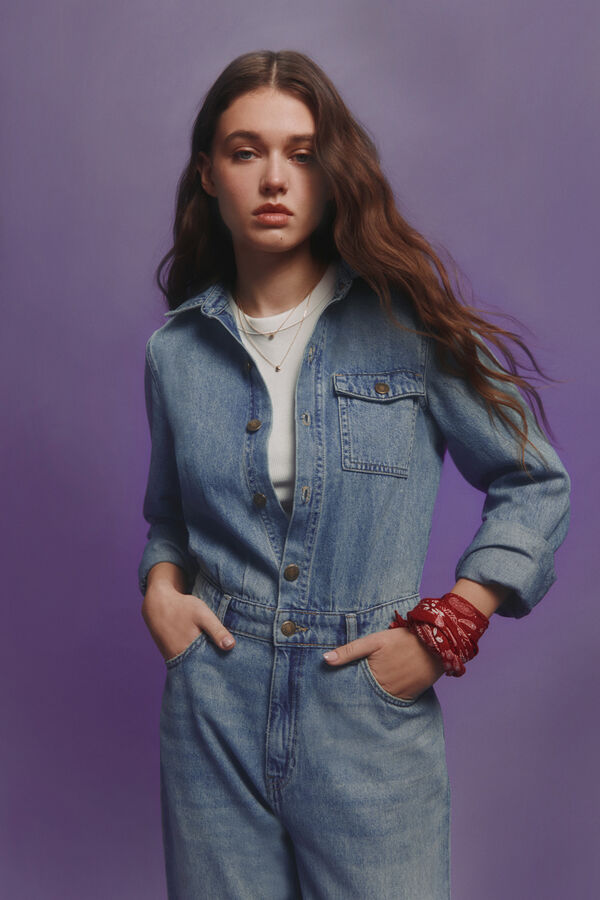 Springfield Mono vaquero largo azul