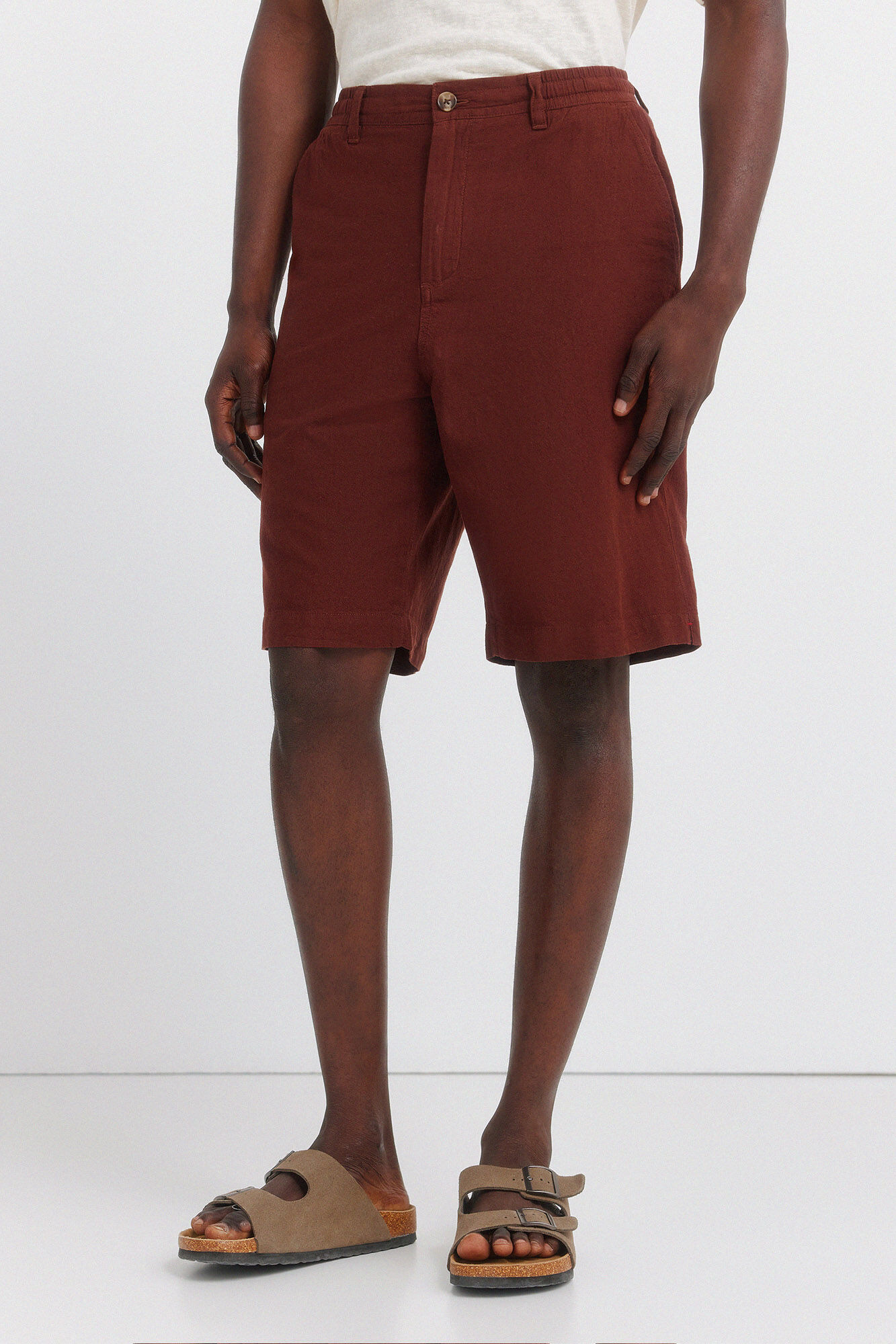 Springfield Bermuda lino relaxed fit