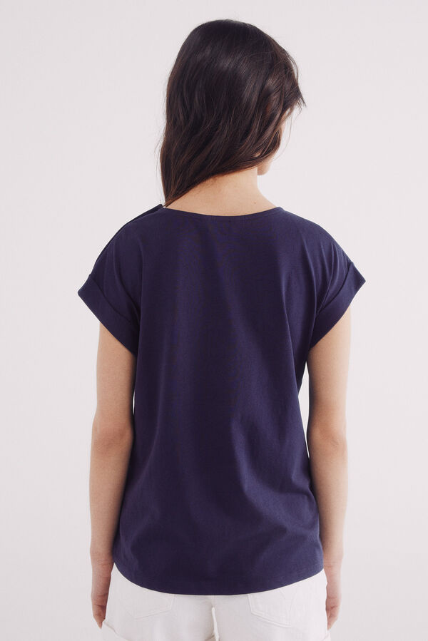 Springfield Camiseta "Lobster club" azul