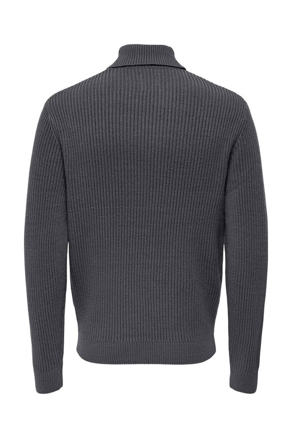 Only & Sons Jersey de punto de hombre regular fit gris