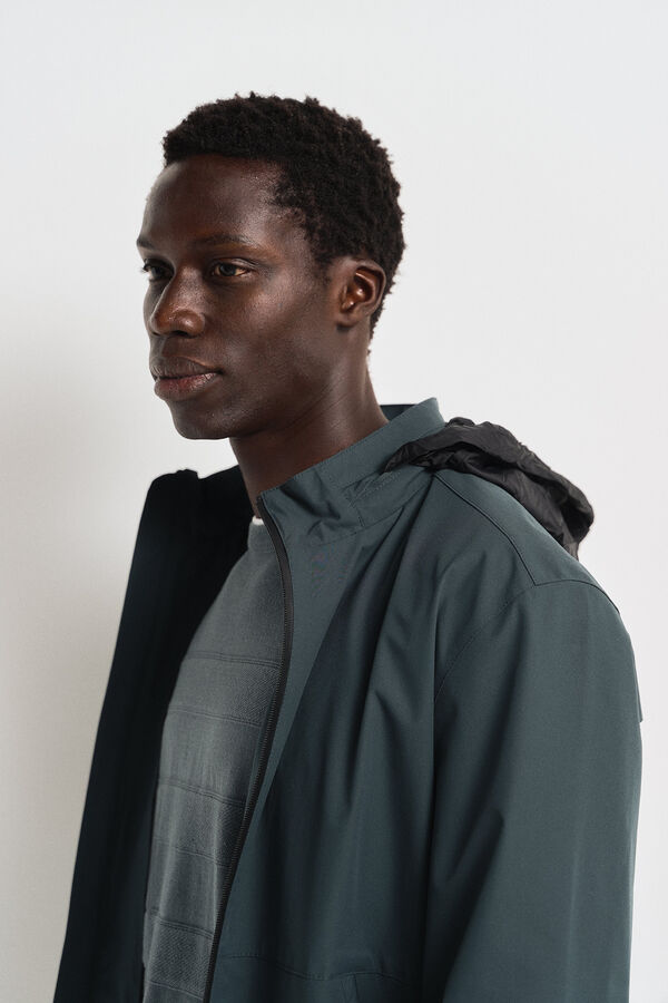 Springfield Casaco t&eacute;cnico azul