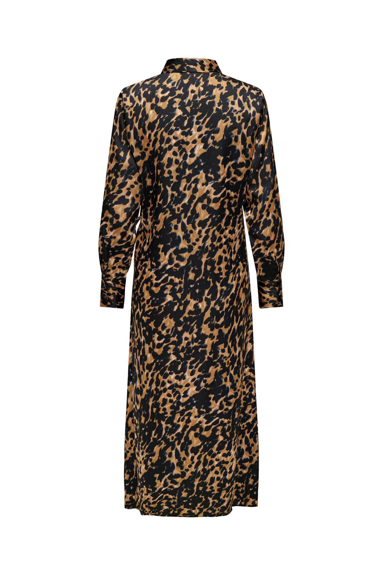 JDY Vestido midi de manga larga