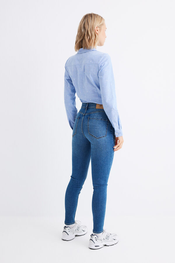 Springfield Cal&ccedil;a justa azul