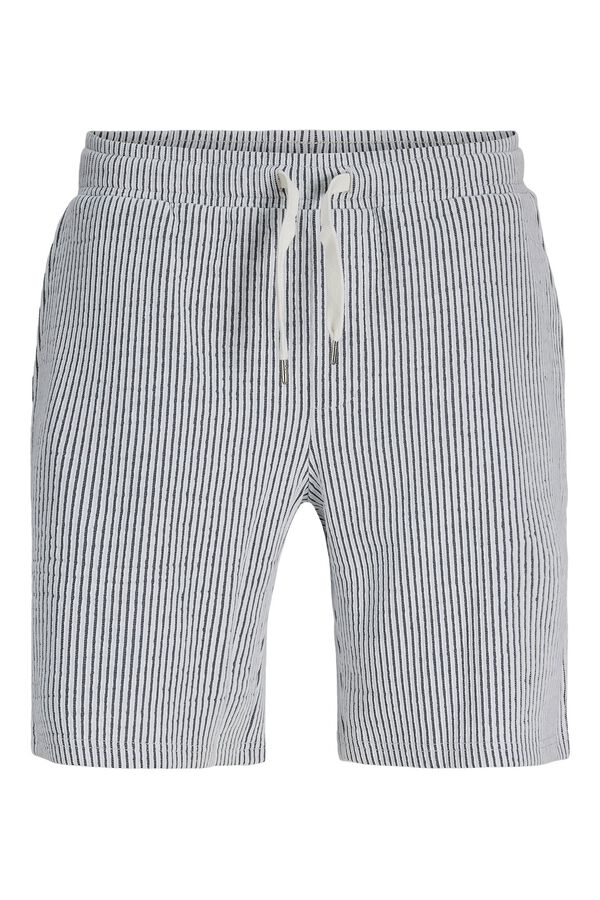 Jack & Jones Bermuda felpa relaxed blanco